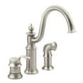 thumbnail image 1 of Moen Waterhill Spot Resist Stainless One-Handle Kitchen Faucet, 1 of 7