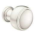 thumbnail image 1 of Moen Weymouth Polished Nickel Drawer Knob, 1 of 6