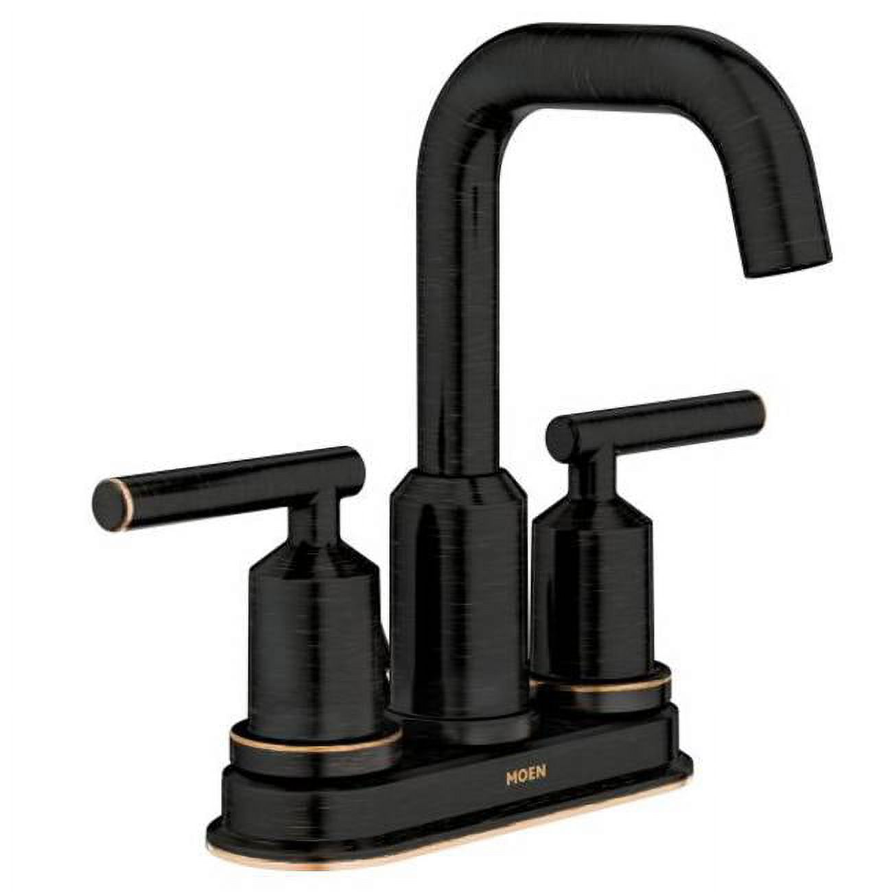 Moen Ws84228 Gibson 4" Centerset Bathroom Faucet Bronze