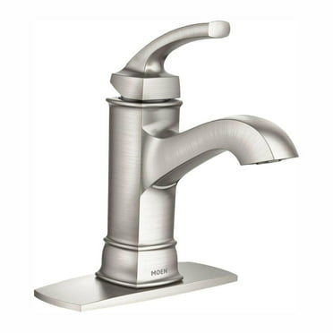 Moen Ws84414m Hensley 1.2 GPM Single Hole Bathroom Faucet - Nickel