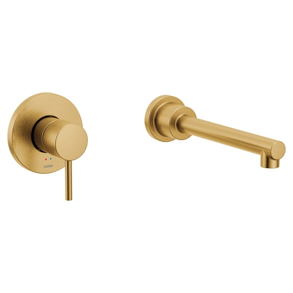 Moen WT391BG Align Wall Mounted Tub Filler - Gold