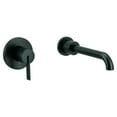 thumbnail image 1 of Moen Wt6221 Cia Wall Mounted Tub Filler - Black, 1 of 4