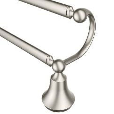 Moen YB5222BN Wynford 24 in. Towel Bar in Brushed Nickel