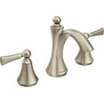 thumbnail image 1 of Moen Wynford Brushed Nickel Two-Handle Bathroom Faucet, 1 of 6