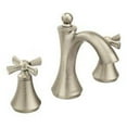 thumbnail image 1 of Moen Wynford Brushed Nickel Two-Handle Bathroom Faucet, 1 of 6