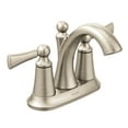 thumbnail image 1 of Moen Wynford Brushed Nickel Two-Handle Bathroom Faucet, 1 of 4