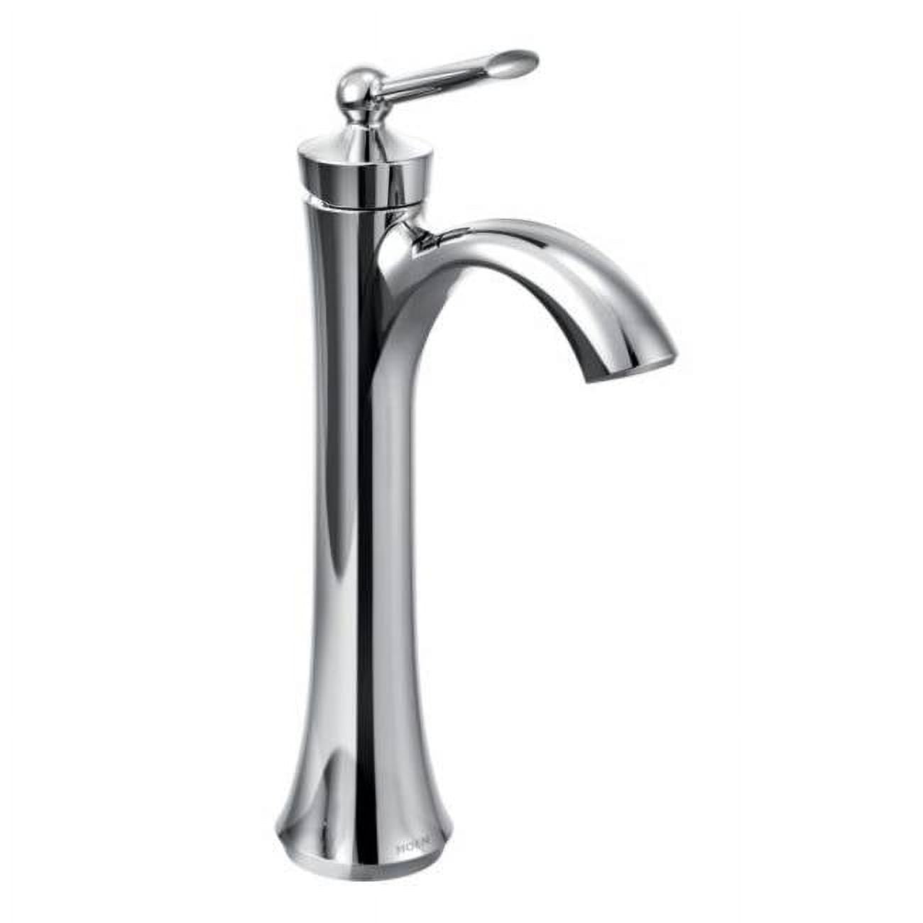 Distressed Bronze Traditional Single Hole Vessel Faucet