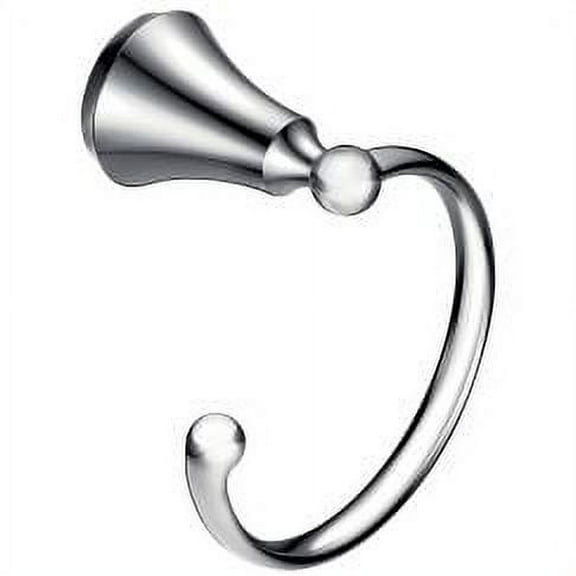 Moen YB5286CH Wynford Towel Ring in Polished Chrome