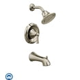 thumbnail image 1 of Moen Wynford Polished Nickel Posi-Temp(R) Tub/Shower, 1 of 3