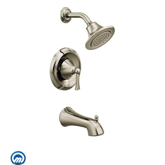 Moen Wynford Polished Nickel Posi-Temp(R) Tub/Shower