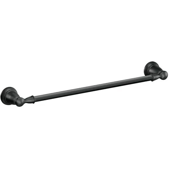 Moen Y2618bl Banbury Towel Bar, Matte Black