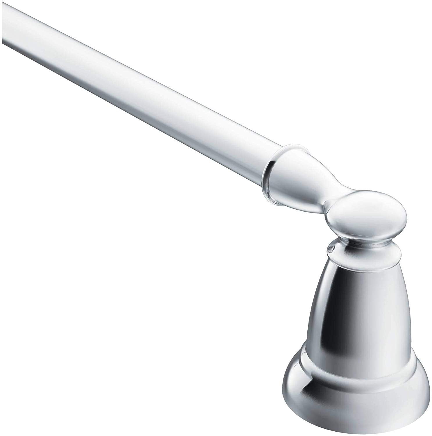 Banbury 24-Inch Chrome Wall Mounted Towel Bar