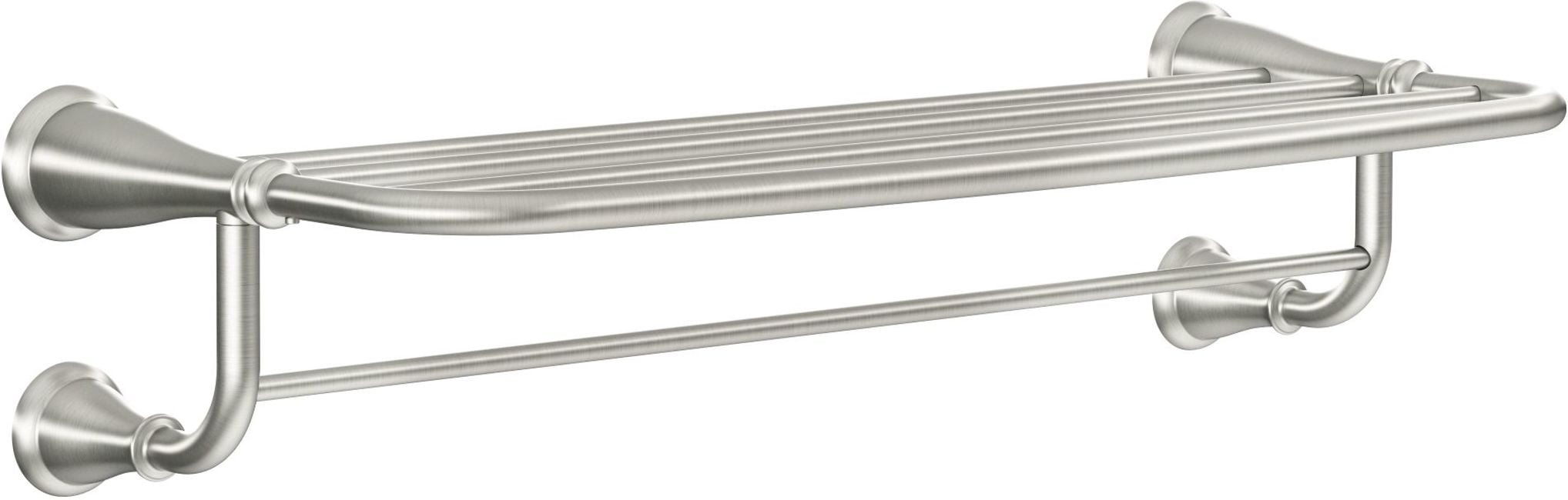 Moen Y2694 Banbury 24" Zinc Towel Rack Nickel