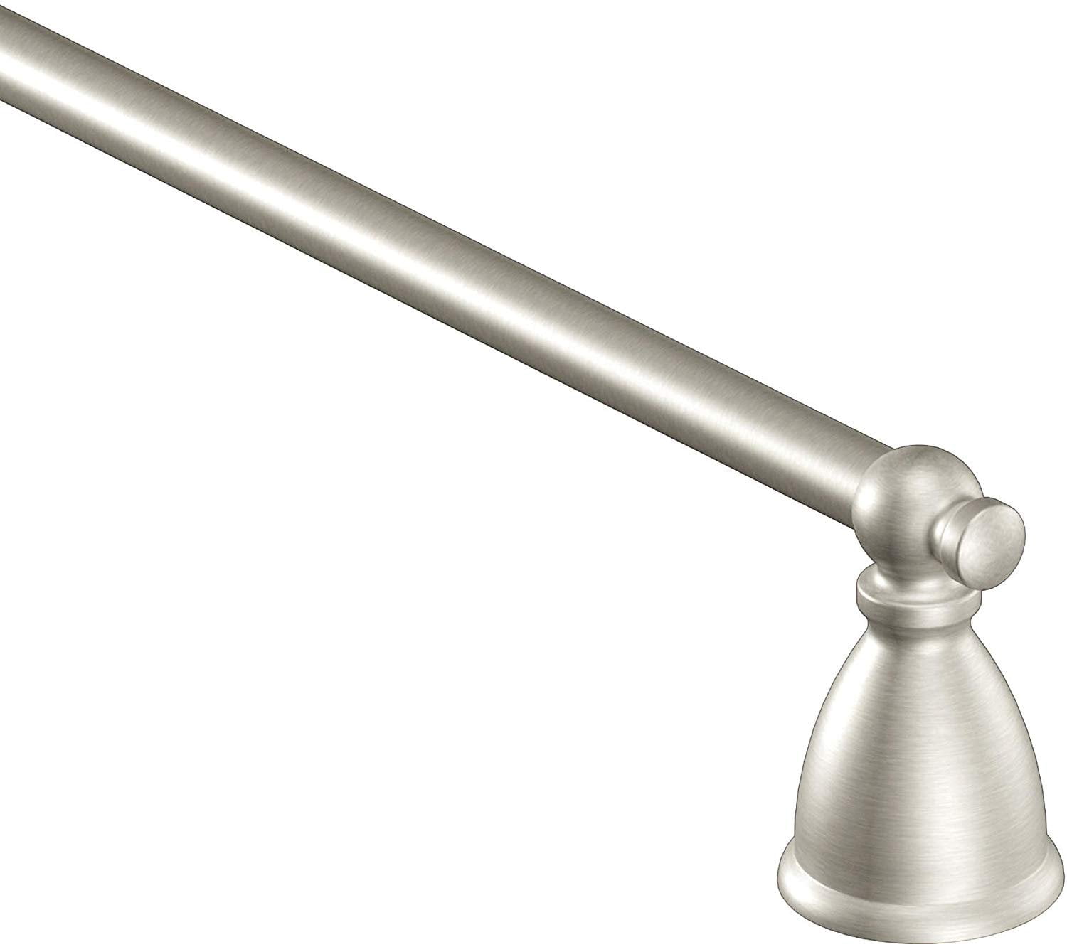 Moen Caldwell 24-Inch Towel Bar, Brushed Nickel, Aluminum