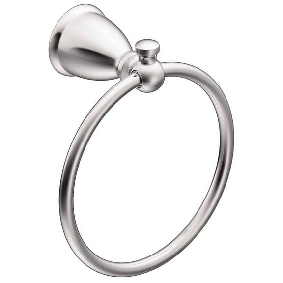 Moen Y3186 Caldwell 6" Single Towel Ring - Chrome