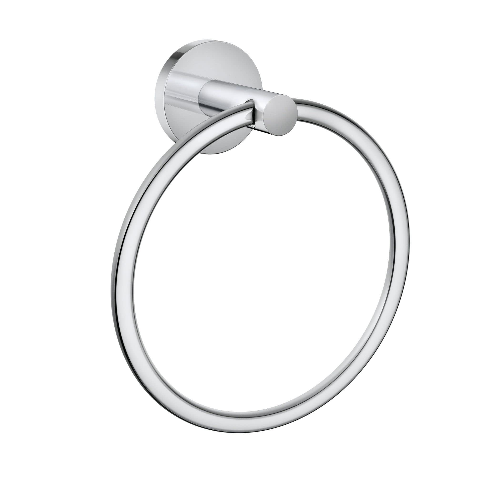 Arlys Chrome Wall Mounted Towel Ring