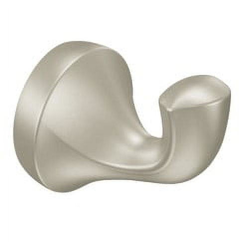 Brushed Nickel Modern Single Robe Hook