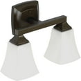 thumbnail image 1 of Moen YB5162ORB Voss Oil Rubbed Bronze Two Globe Bath Light, 1 of 4