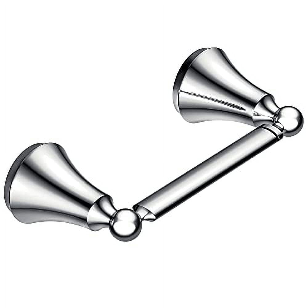 Moen YB5208CH Wynford Double Post Pivoting Toilet Paper Holder, Chrome