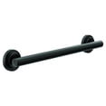 thumbnail image 1 of Moen Iso Matte Black Bathroom Safety 18-Inch Stainless Steel Modern Shower Grab Bar for Handicapped or Elderly, 1 of 6