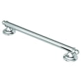 thumbnail image 1 of Moen Brantford Chrome Bathroom Safety 12-Inch Stainless Steel Traditional Bathroom Grab Bar, 1 of 6