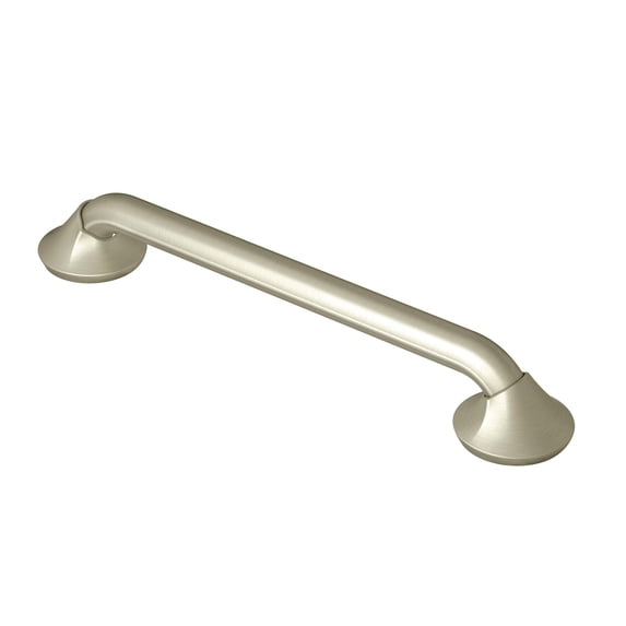 Moen Eva Brushed Nickel Bathroom Safety 18-Inch Stainless Steel Transitional Bathroom Grab Bar