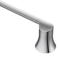 thumbnail image 1 of Moen YB0218CH Doux 18" Wall Mounted Towel Bar - Chrome, 1 of 3