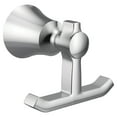 thumbnail image 1 of Moen YB0303CH Flara Double Robe Hook - Chrome, 1 of 3