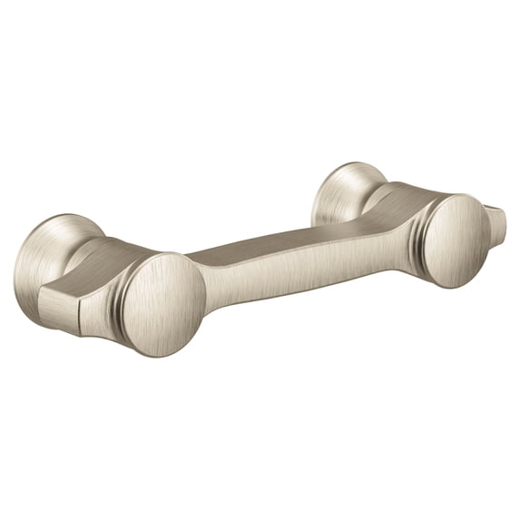 Moen YB0307BN Flara Decorative Cabinet Drawer Pull with 3-Inch Centers, Brushed Nickel