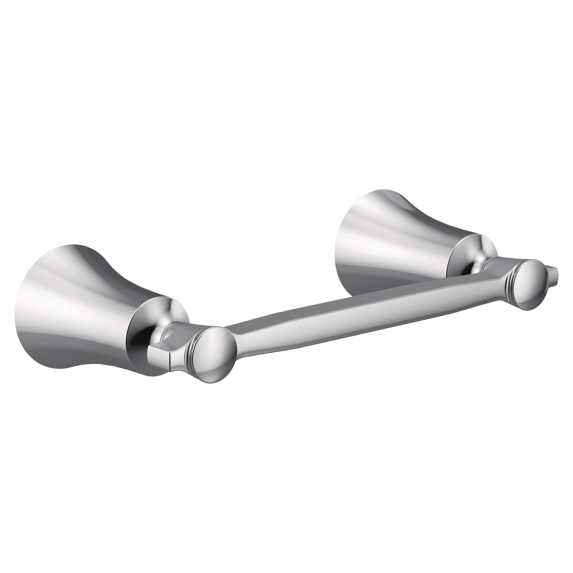 Polished Nickel Modern Wall Mount Toilet Paper Holder