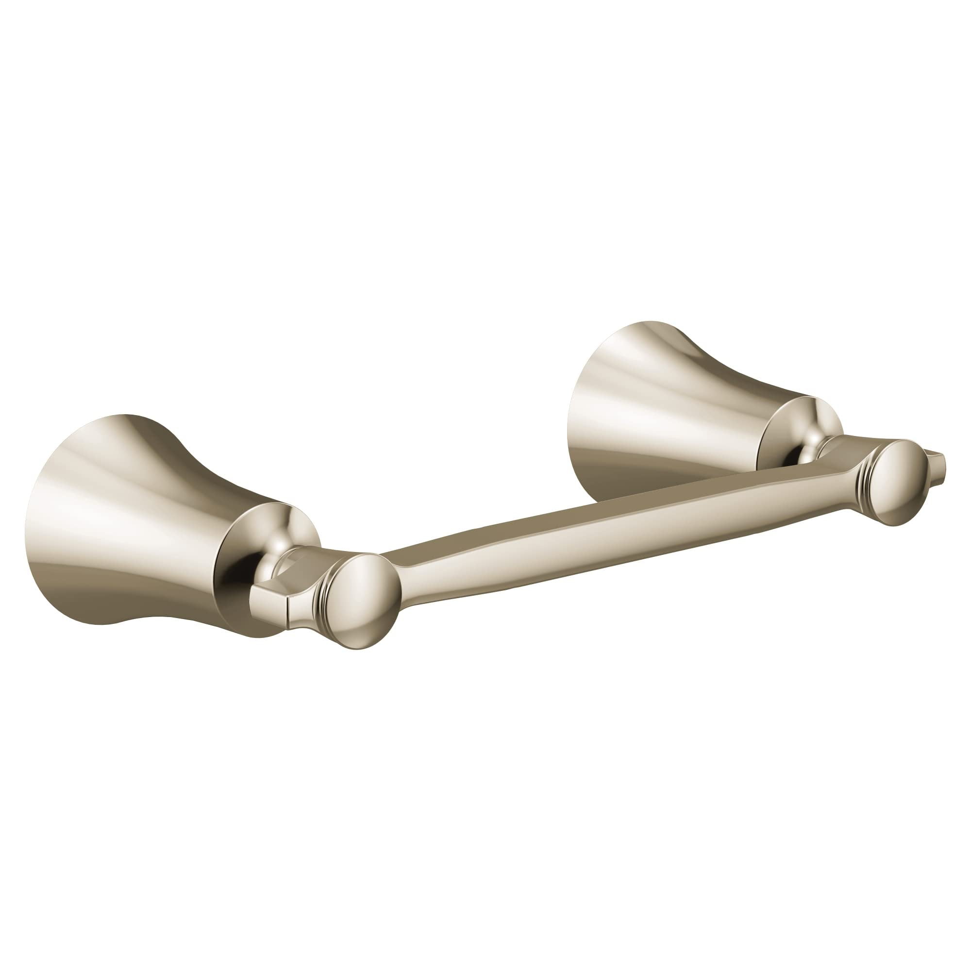 Moen YB0308NL Flara Wall Mounted Pivoting Toilet Paper Holder - Nickel