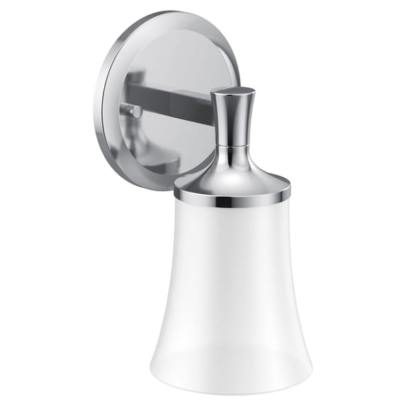 Moen YB0361CH Flara 8" Tall Bathroom Sconce - Chrome