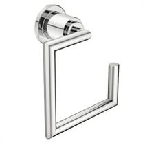 Moen YB0886CH Arris Rectangular Open Towel Ring in Polished Chrome