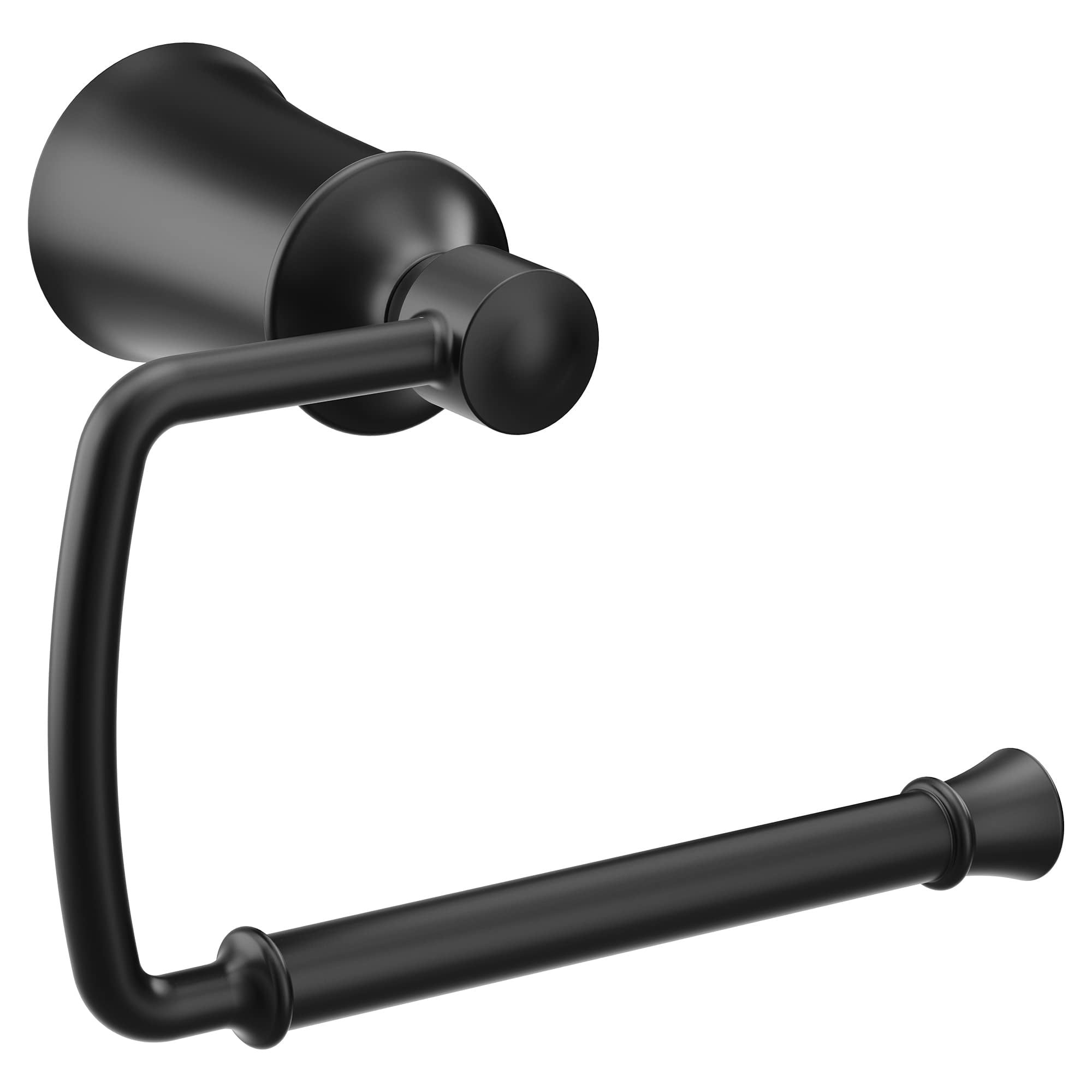 Moen YB2108BL Dartmoor Wall Mounted Toilet Paper Holder - Black