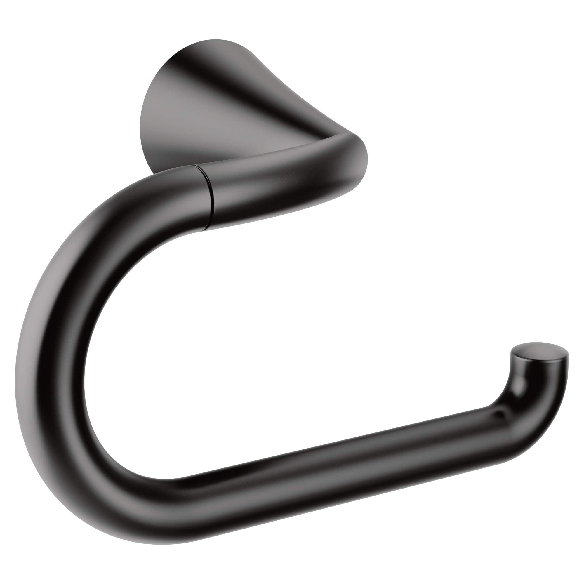 Moen YB2308BL Glyde Wall Mounted Euro Toilet Paper Holder - Black