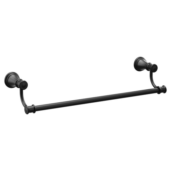 Moen Yb6418 Belfield 18" Towel Bar - Black