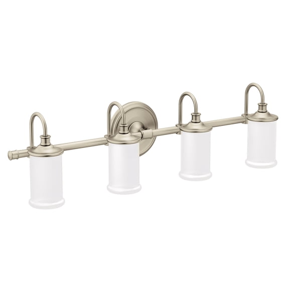 Moen Yb6464 Belfield 4 Light 33" Wide Bathroom Vanity Light - Nickel