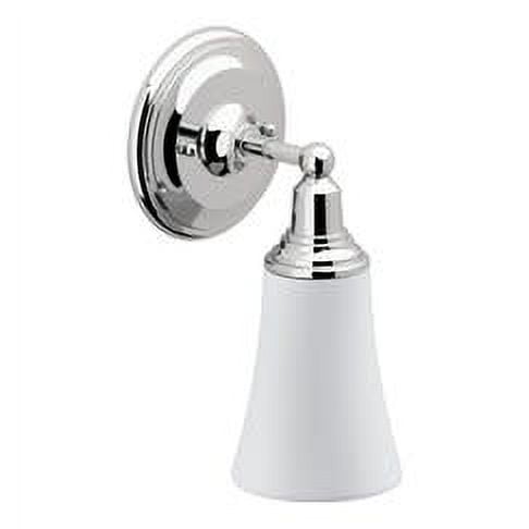 Moen YB8261CH Rothbury 1 Light Globe Bathroom Light Fixture Chrome