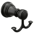 thumbnail image 1 of Moen YB8403BL Weymouth double robe hook, 1 of 6