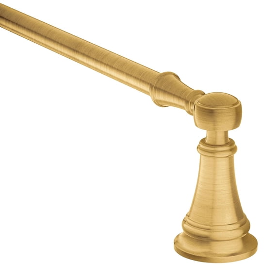 Moen Weymouth Brushed Gold 24-Inch Single Towel Bar