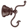 thumbnail image 1 of Moen YB9803ORB Robe Hook Double Waterhill, 1 of 7
