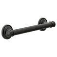 thumbnail image 1 of Moen Yg6412 Belfield 12" Grab Bar - Black, 1 of 2