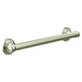 thumbnail image 1 of Moen Belfield Polished Nickel Bathroom Safety 18-Inch Stainless Steel Traditional Bathroom Grab Bar, 1 of 6