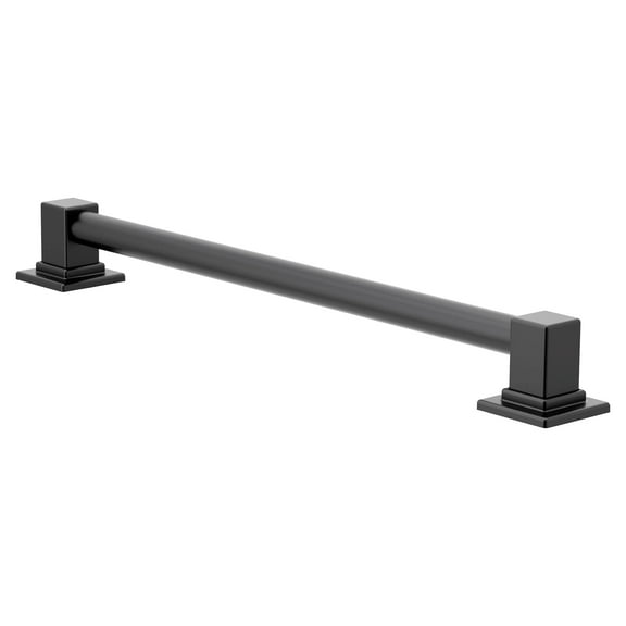 Moen Yg8824 90 Degree 24" Grab Bar - Black