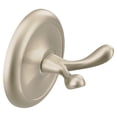 thumbnail image 1 of Moen Yorkshire Satin Nickel Double Robe Hook, 1 of 7