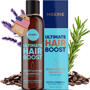 Moerie Ultimate Hair Shampoo – For Fuller-Looking, Healthy-Looking Hair – Vegan-Friendly Lightweight Formula – Paraben & Silicone Free – Moisturizing Care for All Hair Types