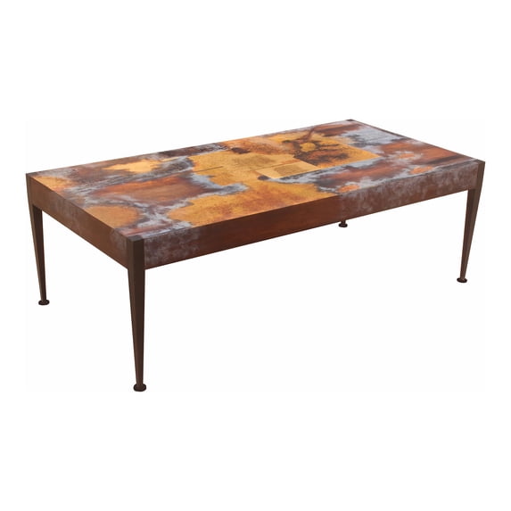 Moe's Home Collection Astoria Coffee Table Dark Antique