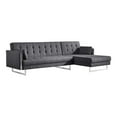 thumbnail image 1 of Palomino Sofa Bed Right Dark Grey-Color:Grey,Style:Contemporary Modern, 1 of 4