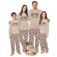 thumbnail image 1 of Moey Matching Family Christmas Pajamas, Cute Cow Christmas Set With Pockets, Size NB - Men 6XL, 1 of 7