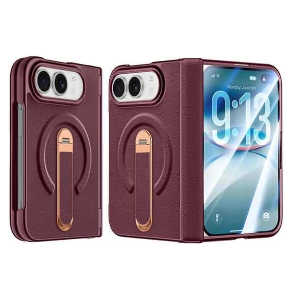 Mofio MagSafe Compatible Leather Folio Phone Case for iPhone Duo with ...